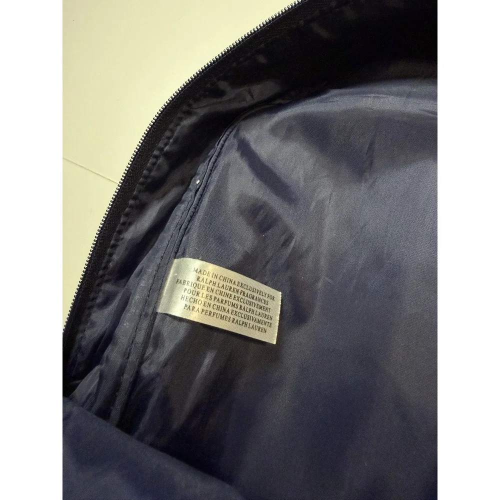 Polo Ralph Lauren Unisex Multicolor Colorful Patch Letter Logo Navy Backpack